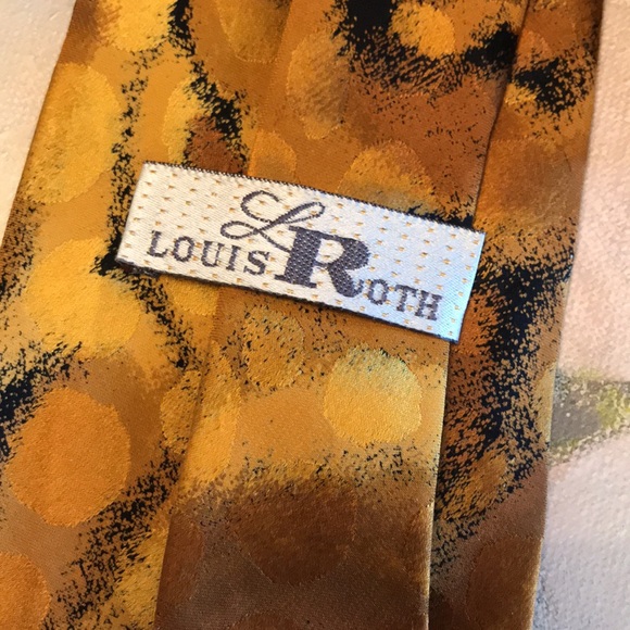 Louis Roth silk Tie - Picture 3 of 9